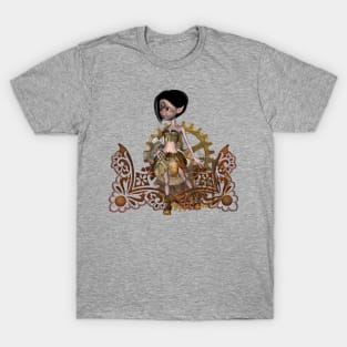 Cute little steampunk girl T-Shirt